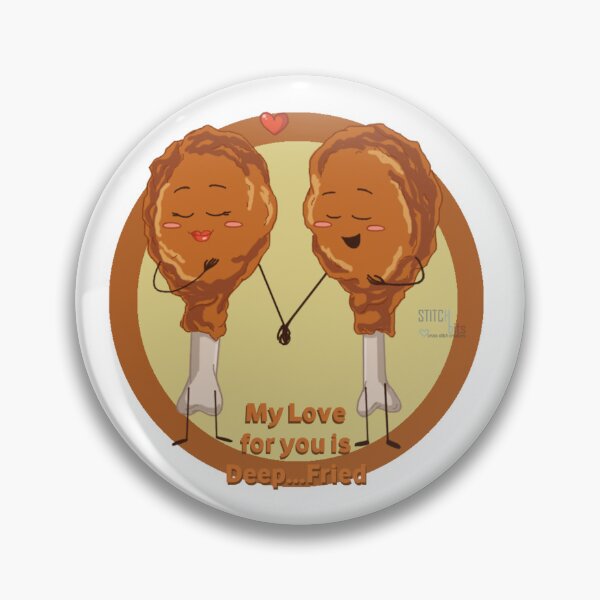 Item preview, The Punny Food Collection: Junk Food – Fried Chicken! designed and sold by Stitch-Bits.