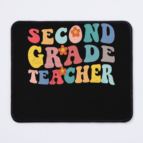 Item preview, Second Grade Teacher Summer Graduation School Groovy Vintage designed and sold by MobyStickers.