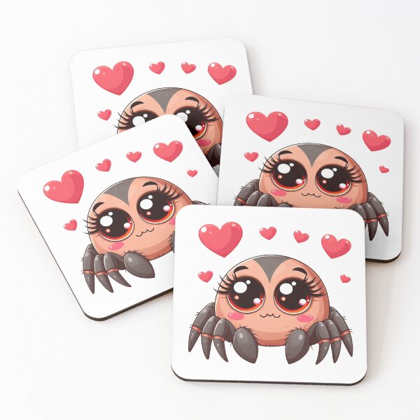 Item preview, THE CUTE SPIDER  LOVES designed and sold by luckymando.