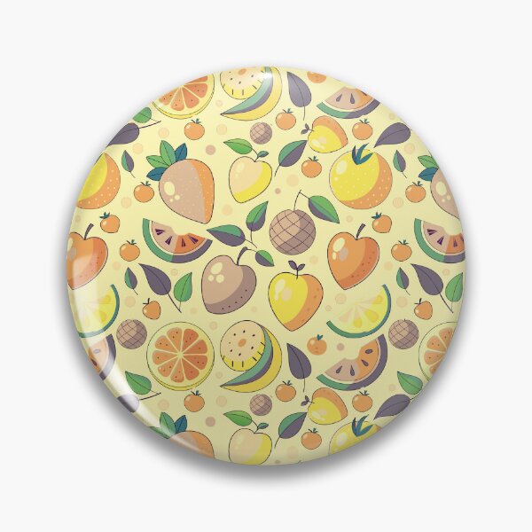 Item preview, Dreamy multicolored geometric fruits themed pattern design designed and sold by fotoryum.