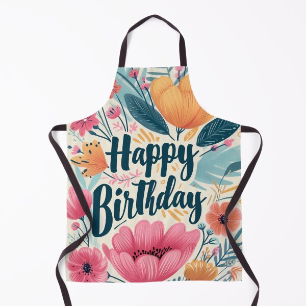 Item preview, Happy Birthday Spring Floral Art designed and sold by sheprint.