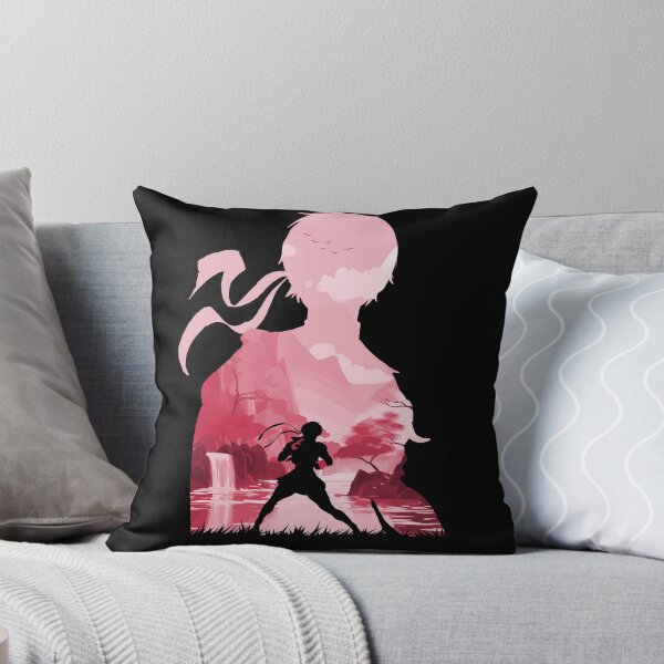 Sakura Street Fighter Pillows & Cushions for Sale | Redbubble