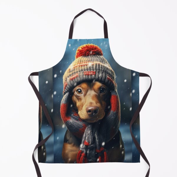 Item preview, Winter Dachshund designed and sold by NoMoreNuda.