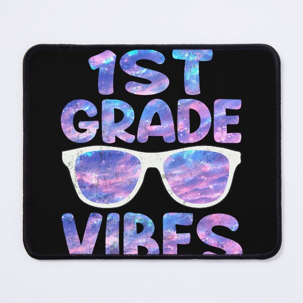 Item preview, 1st Grade Vibes Kids School Summer Graduation Vacation designed and sold by MobyStickers.
