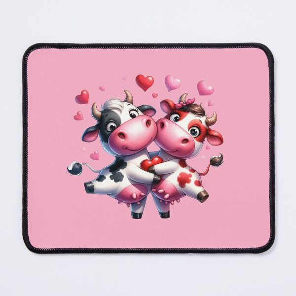 Item preview, Cow Couple in Love designed and sold by 93-Store.