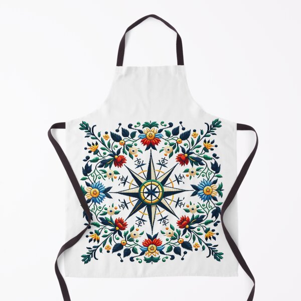 Item preview, Navigation Rose Star - A Nautical tribute to Kashubian Folklore designed and sold by DesignPoland.