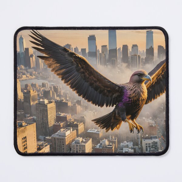 Item preview, Golden Wings Over the City designed and sold by PanoramaPrints.