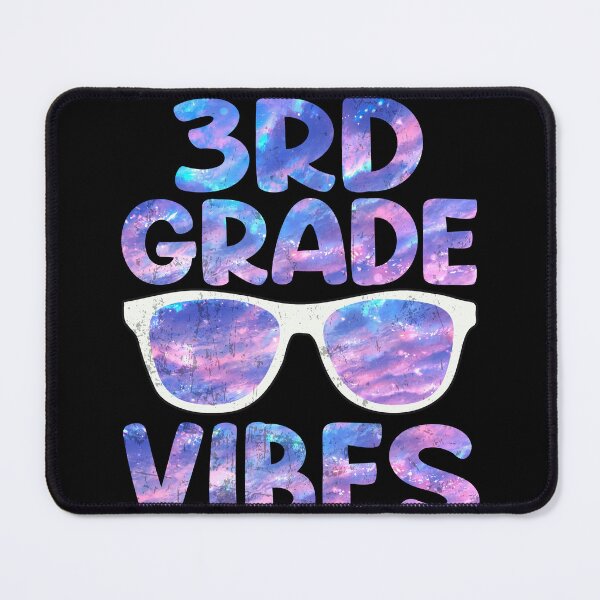 Item preview, 3rd Grade Vibes Kids School Summer Graduation Vacation designed and sold by MobyStickers.