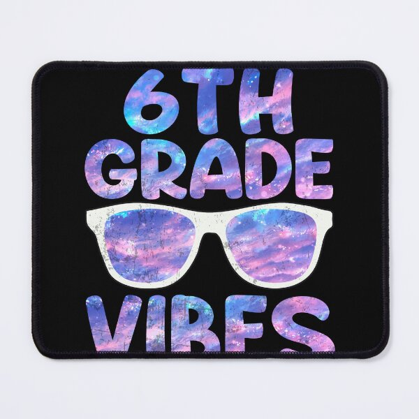 Item preview, 6th Grade Vibes Kids School Summer Graduation Vacation designed and sold by MobyStickers.