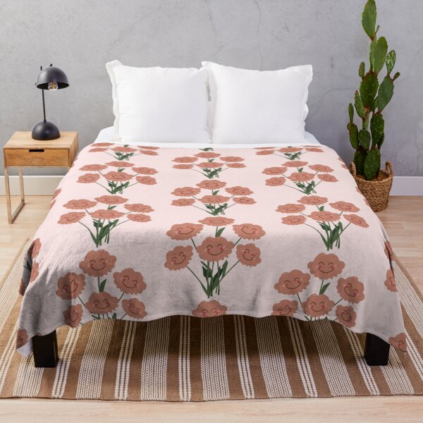Item preview,  Cute Kawaii Carnation Flower Pattern  designed and sold by PatternInArt.