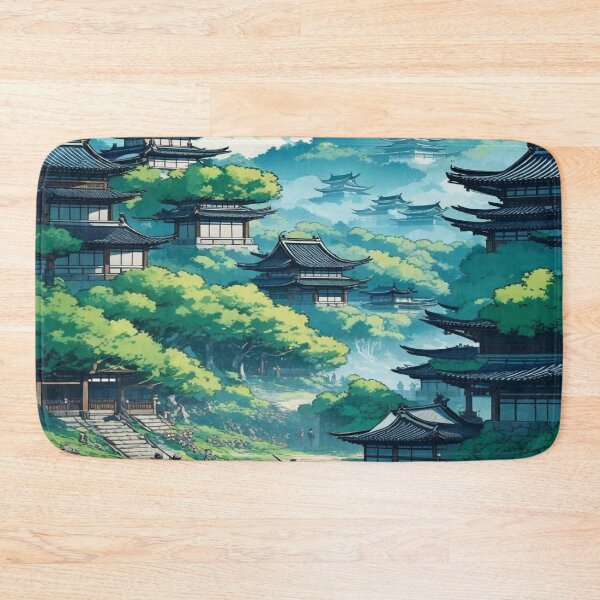 Item preview, Samurai stand in the middle of anime art. designed and sold by relaxbito.
