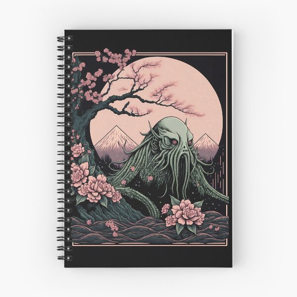 Item preview, Ukiyo-e Cthulhu - Mountains of Madness designed and sold by CarcosaShop.