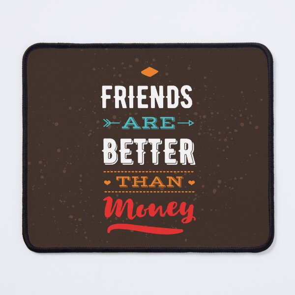 Item preview, Friends: The True Wealth - Friendship Day Typographic Design designed and sold by DigitalGraphic1.