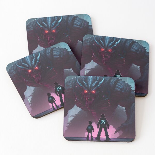 Item preview, Cyberpunk Monster Battle designed and sold by papi1998.