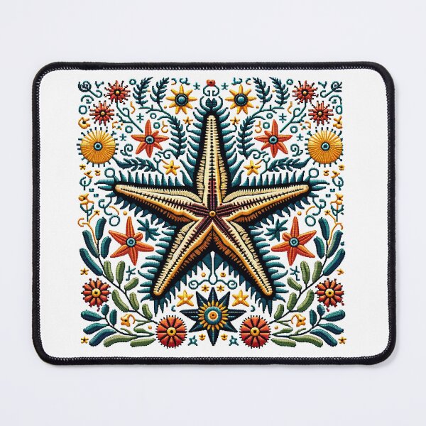 Item preview, Sea Creature Starfish - A Nautical tribute to Kashubian Folklore designed and sold by DesignPoland.