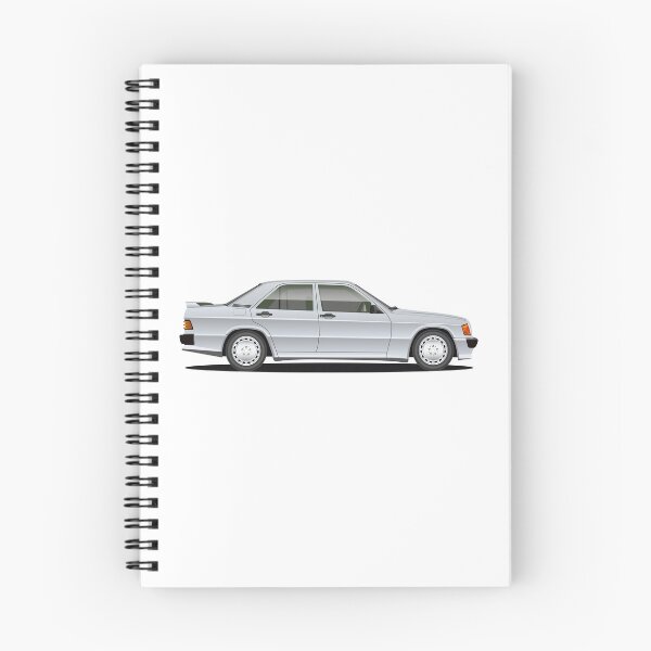 Item preview, W201 Silver Grey Car Art designed and sold by ed-designs.
