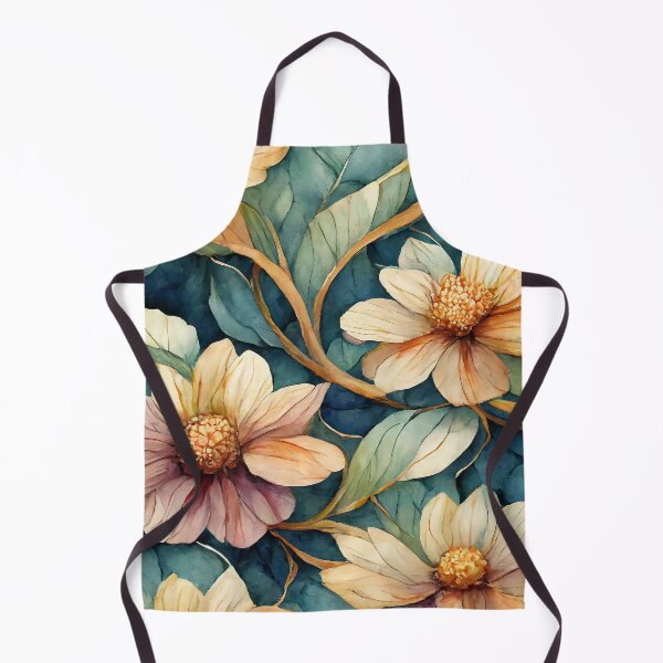 Artikelvorschau, Wunderschöne Vintage detaillierte Aquarellblumen entworfen und verkauft von MakeInShop.