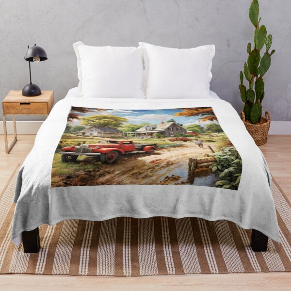 Item preview, A nuanced artistic portrayal encapsulating the quintessence of rural life designed and sold by AIArtMaven.