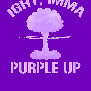 Imagen de la obra Ight Imma Purple Up Military Kids Month Purple Up Gear de DynamicDesign