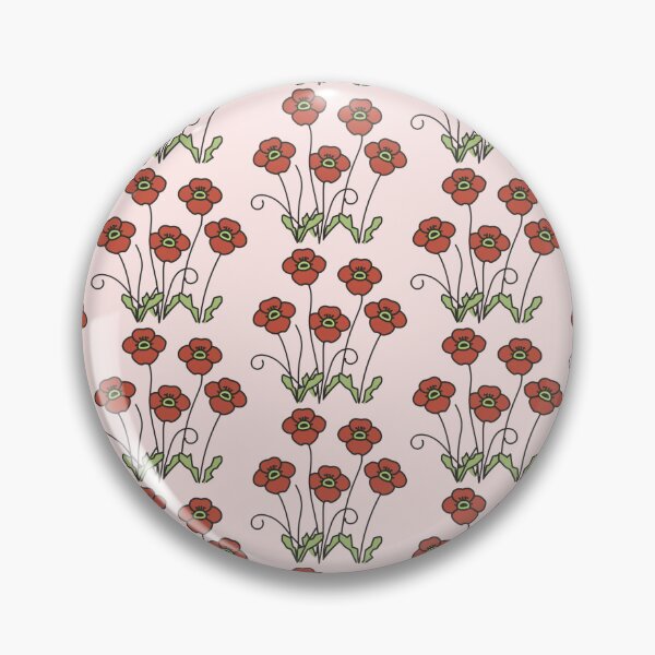 Item preview, Poppy Flower Pattern  designed and sold by PatternInArt.