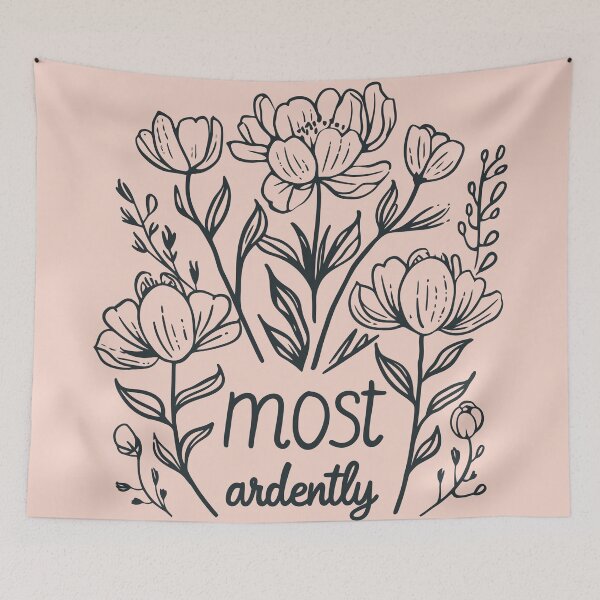 Item preview, Most Ardently - Pride and Prejudice Quote  designed and sold by TheHellSong.