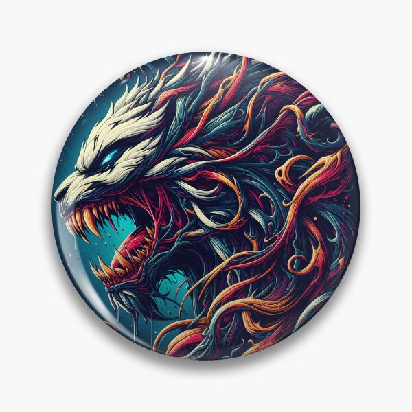 Item preview, Cosmic Fury: A Lion's Rage designed and sold by Kuriofy.