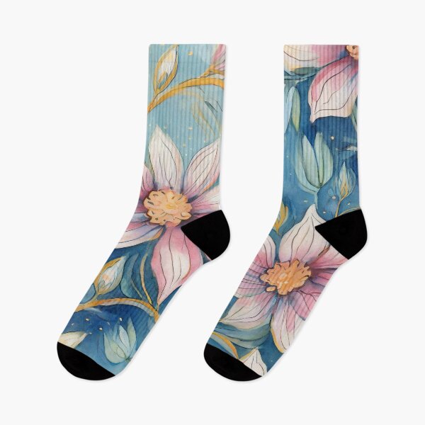 Artikelvorschau, Wunderschöne Vintage detaillierte Aquarellblumen entworfen und verkauft von MakeInShop.