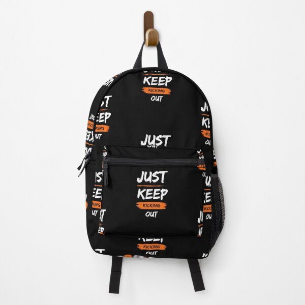 Item preview, Just keep kicking out pro wrestling designed and sold by heatedstitches.