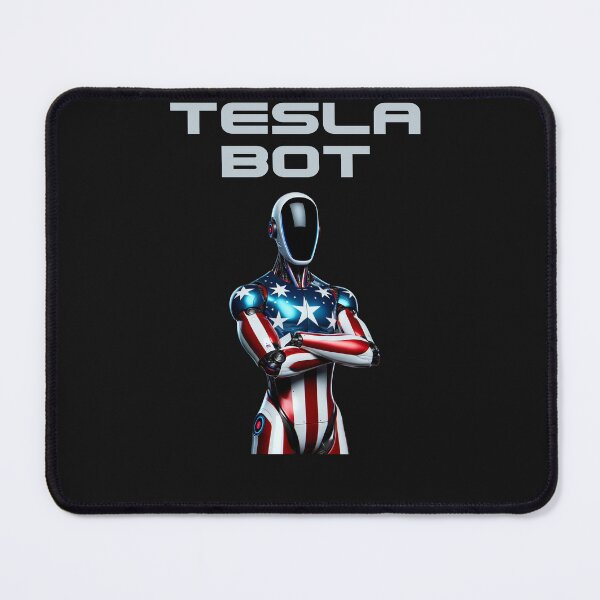 Item preview, Tesla bot designed and sold by TEEJAMBOREE.