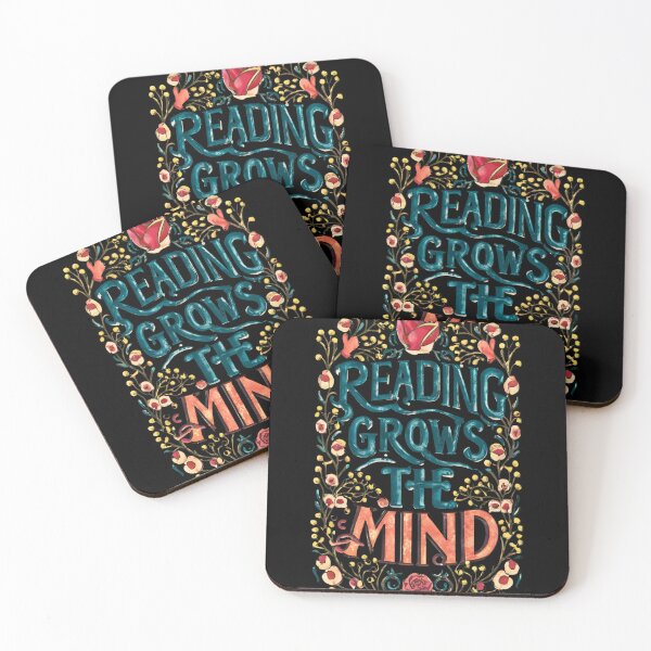 Item preview, Reading Grows The Mind Poster For Booklovers designed and sold by Sizani.