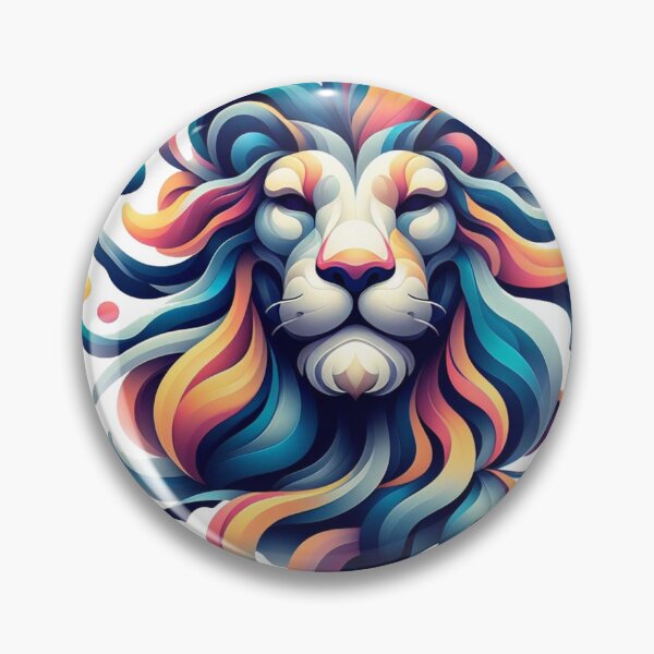 Item preview, Colorful Lion designed and sold by Emanuel Gabrielle.