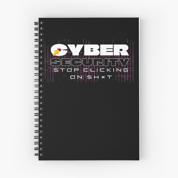 Item preview, Cyber Security Stop Clicking On Shit Funny Cybersecurity Gear designed and sold by DynamicDesign.