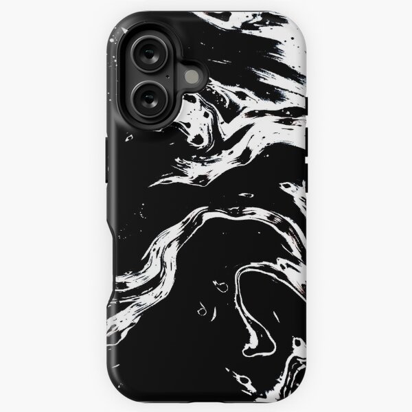 Aperçu de l'œuvre Mirage monochrome : illusions fluides en noir et blanc créée et vendue par Jonesn23.