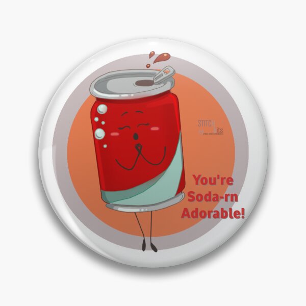 Item preview, The Punny Food Collection: Junk Food – Soda! designed and sold by Stitch-Bits.