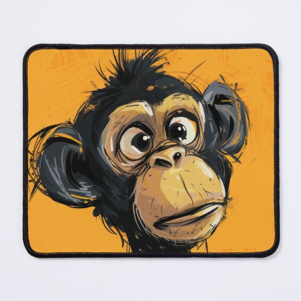 Item preview, Abe The Confused Ape designed and sold by Scraponzo.