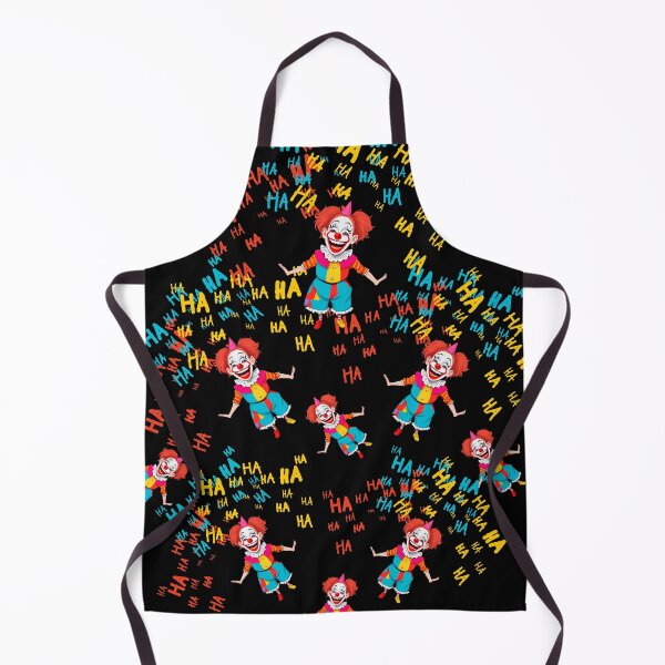 Item preview, Colorful laughing clown with ha ha ha text designed and sold by HarridanCreates.