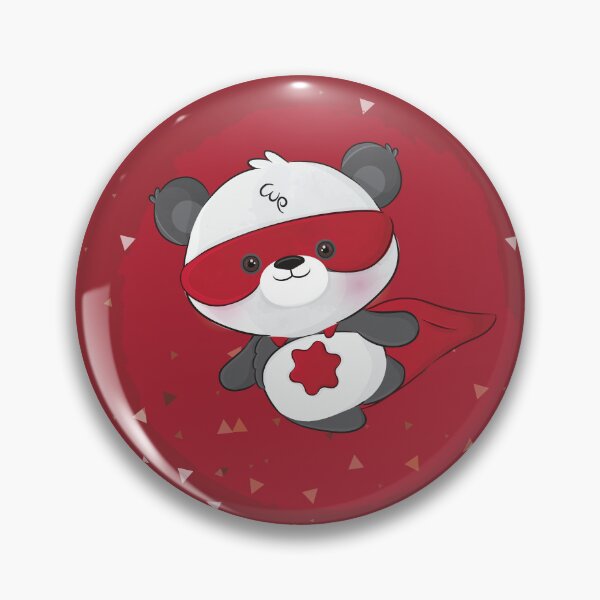Item preview, Cute Red Bear Hero designed and sold by DustyModern.