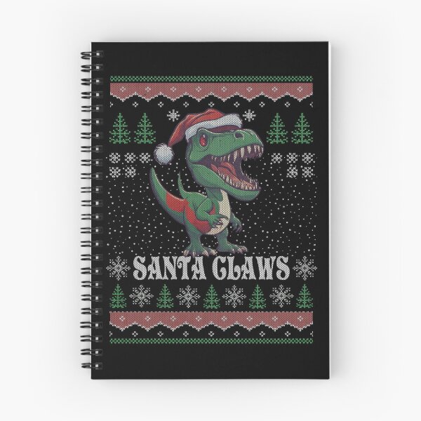 Item preview, Santa Claws Kids Ugly Christmas Sweater Dinosaur Christmas Gear designed and sold by DynamicDesign.