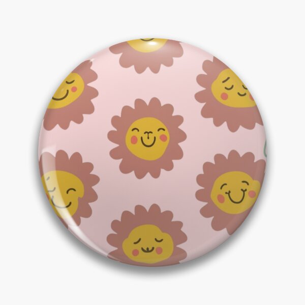 Item preview,  Kawaii Minimal Marigold Flower Pattern  designed and sold by PatternInArt.