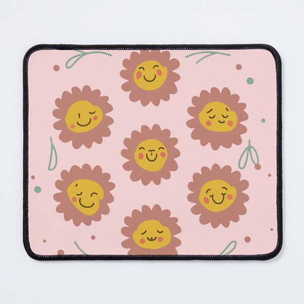 Item preview, Kawaii Minimal Marigold Flower Pattern designed and sold by PatternInArt.