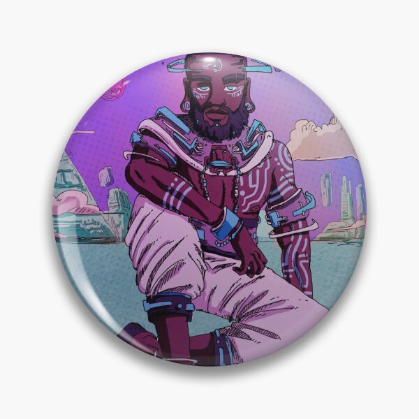 Item preview, AFROGALATIC WARRIOR designed and sold by Oberas.