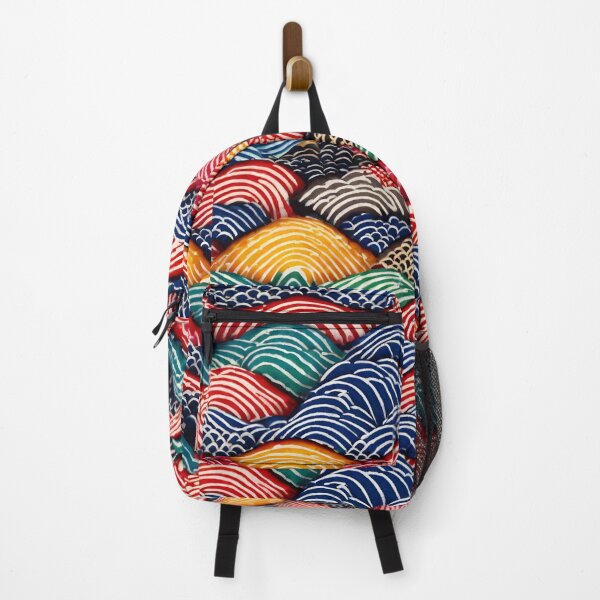 Item preview, Seigaiha Sashiko Pattern designed and sold by letsgetinspired.