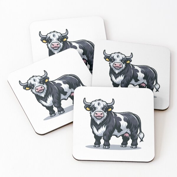 Item preview, Belted Galloway Cow  designed and sold by cave-canvas.
