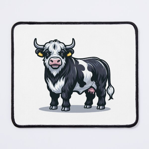 Item preview, Belted Galloway Cow  designed and sold by cave-canvas.