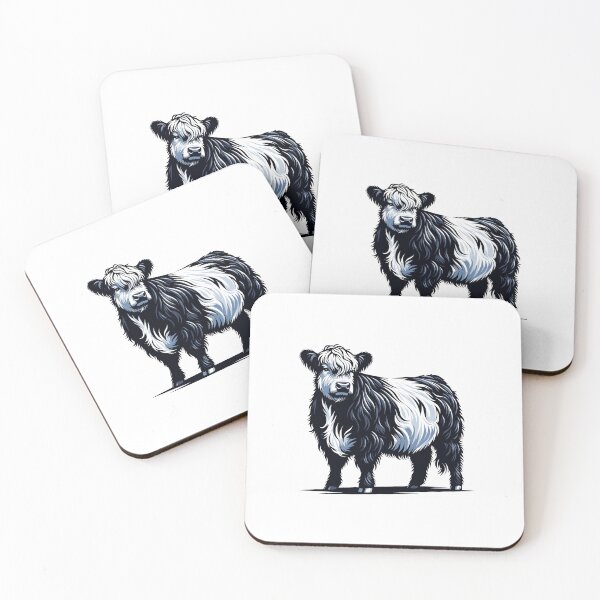 Item preview, Belted Galloway Cow  designed and sold by cave-canvas.