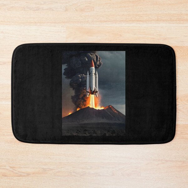 Item preview, Launching a rocket inside a volcano designed and sold by Art-Design-EM.