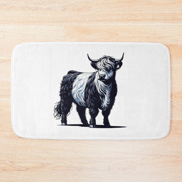 Item preview, Belted Galloway Cow  designed and sold by cave-canvas.
