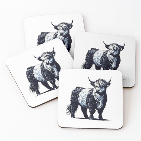 Item preview, Belted Galloway Cow  designed and sold by cave-canvas.