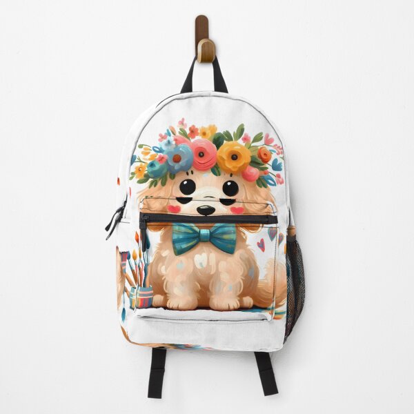 Item preview, Paws and Paint: A Whimsical Canine Canvas designed and sold by AI-Only Creations.