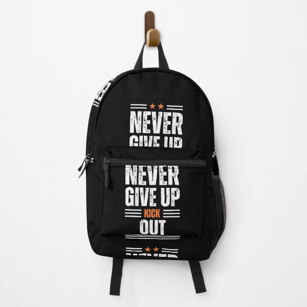 Item preview, Never give up, kick out. Pro wrestling designed and sold by heatedstitches.